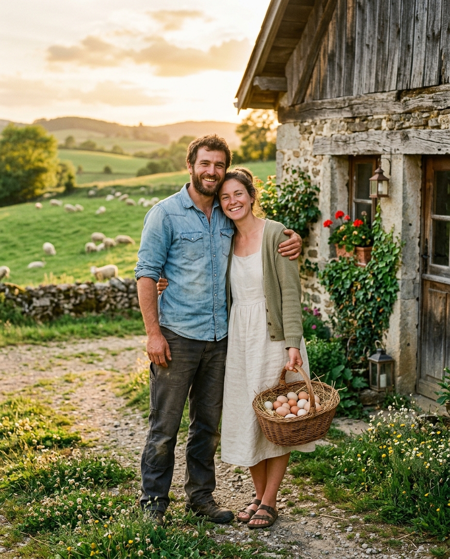 Sandra et Gaylord, fondateurs de Plume de Lapin