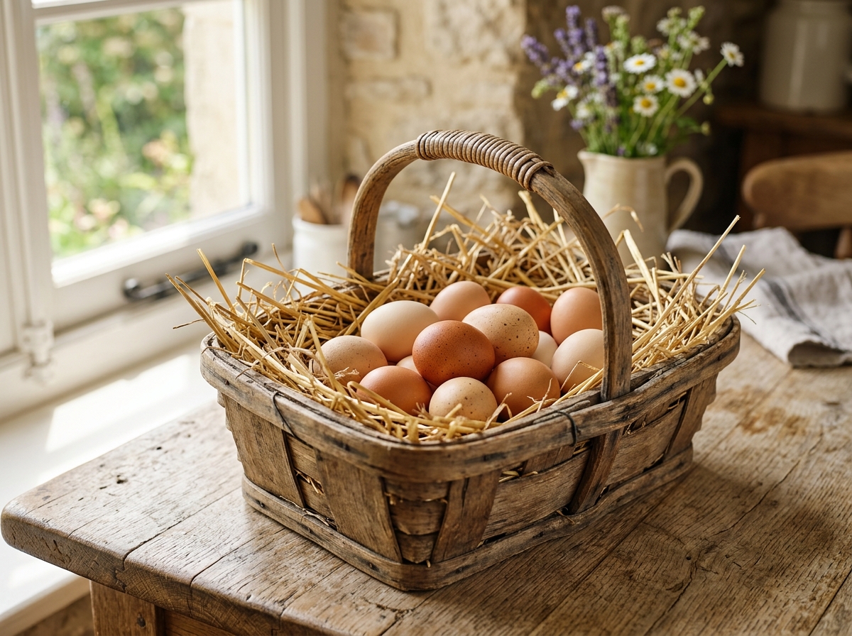 Boîte de 6 œufs de poule fermiers