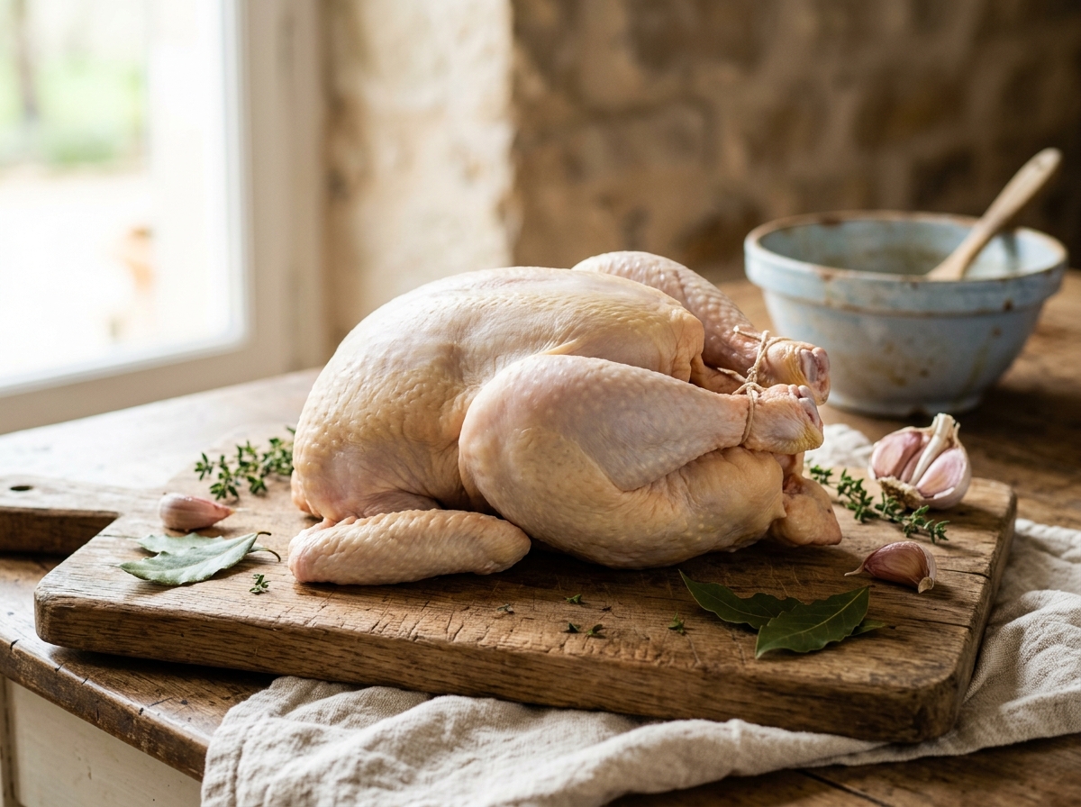 Poularde fermière (~2,5 kg)