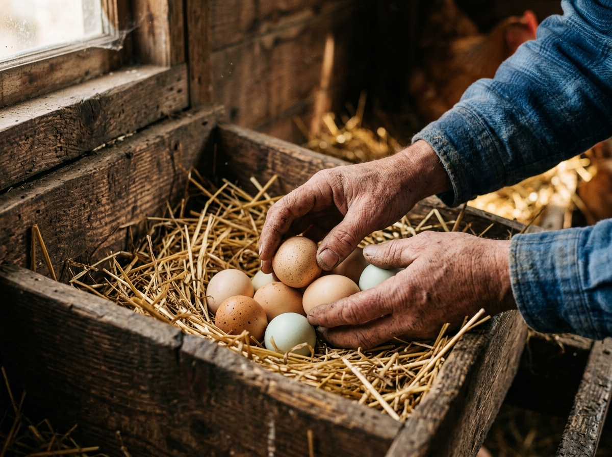 Œufs de nos poules et cailles